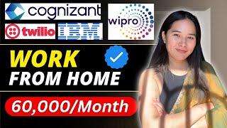 Work From Home Jobs 2025 | Wipro, IBM, Cognizant Hiring Now | Best Remote Work 2025  | Apply Today!
