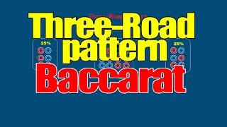 Baccarat Three-Road pattern system