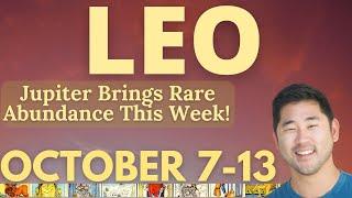 LEO - Such An Incredible Rush! An Electrifying Week, Leo ️️ October 7-13 Tarot Horoscope