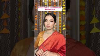 Grwm in mummy’s saree on nykaa vala karwachauth