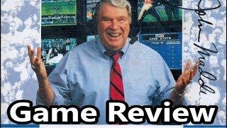 John Madden Football 93 Sega Genesis Review - The No Swear Gamer Ep 515