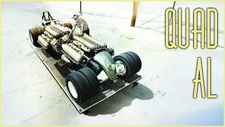 Quad Al: The Most Powerful Piston Engine Car Ever Built