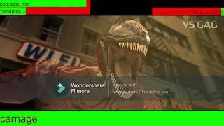 venom vs spider man from vs gag with healthbars