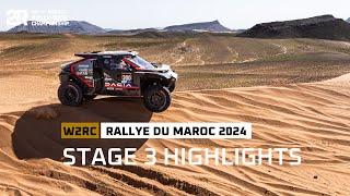 STAGE 3 HIGHLIGHTS - Rallye du Maroc 2024 #W2RC