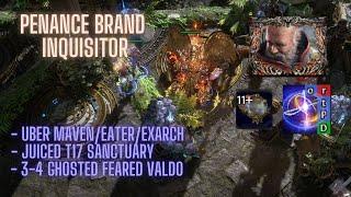 [PoE 3.25} Penance Brand Inquisitor Showcase (T17/Ubers/Valdo)