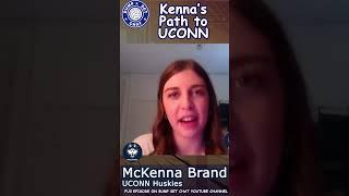 Why UCONN? What makes that school special for Big East Freshman of the Year Kenna Brand