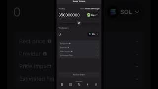 how to change or swap tokens on wallet phantom