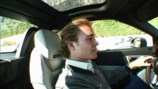 Mercedes Benz SLK Test drive Nico Rosberg