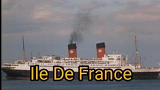 The disaster with the ship Ile De France (movie)