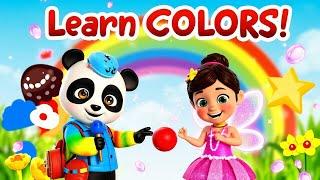 Let’s Learn Colors with CoCo & MeLoDy 🟥🟦 | Fun Kids Song for Toddlers!