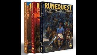 Unboxing - Runequest Roleplaying in Glorantha Slipcase Edition