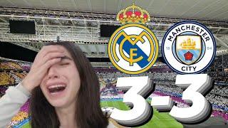 PARTIDAZO y TODO se DECIDIRÁ en ETIHAD Madrid 3-3 City en el SANTIAGO BERNABEU REACCIÓN MADRIDISTA