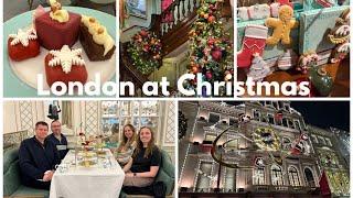 Getting festive in London | Christmas Shopping & Afternoon Tea at Fortnum & Mason | Vlogmas 2024