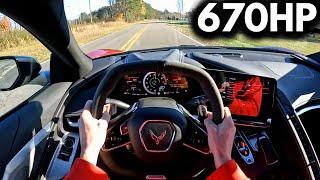 POV: First Drive in the C8 Corvette Z06