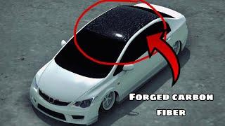 Forged carbon fiber tutorial!! #carparkingmultiplayer #gameguardian #youtubevideo #capcuttutorial