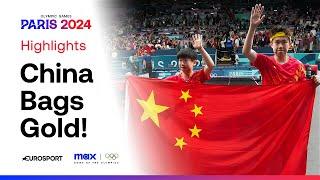 Paris Olympics 2024: China claim table tennis gold in mixed doubles  | #Paris2024 Highlights