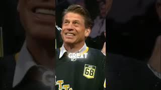 Jaromir Jagr #68 jersey retired  | Funny speech #legend #nhl #skills #shorts #pittsburgh