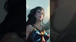 Wonder Woman【AI animation】edit _ shorts