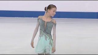 [72.86] А́нна Щербако́ва / Anna Shcherbakova - Junior World's 2019 Ladies SP 2019.03.08