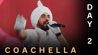 Diljit Dosanjh Live at Coachella Concert Full Show Vlog day 2 Born to Shine