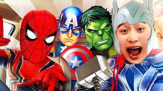 [슈퍼히어로 강이] 스파이더맨 헐크 아이언맨 영상 모아보기 Superhero Spiderman Hulk Ironman 럭키강이 LuckyKangi