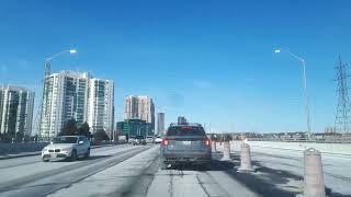 #Driving tour#Hurontario st.#Mississauga,Ontario, Canada.