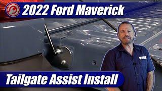 2022-2024 Ford Maverick: DIY Tailgate Assist Strut Install