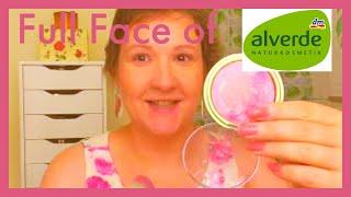 Full Face of ALVERDE Makeup