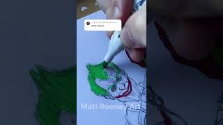 Drawing The Joker Batman Villain