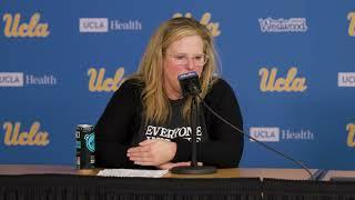 UCLA W. Basketball Postgame - vs. No. 24 Michigan (Jan. 1, 2024)