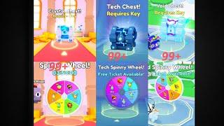 Unlocking Chest Rewards & Spinning for Wheel Prizes