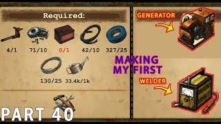 Making the Generator and Welder | DAY R SURVIVAL: ONLINE – Walkthrough Gameplay – Part 40