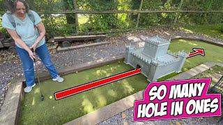 How Many Hole In Ones Can We Get? | Cinderella Crazy Golf Hythe