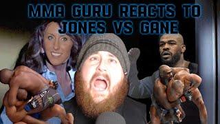 mma guru reacts to jon jones vs. ciryl gane