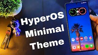 HyperOS Minimal Theme For Any Xiaomi Devices | New System Ui | #hyperos