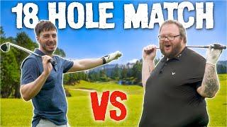 Just Two Casual Golfers Playing 18 Holes