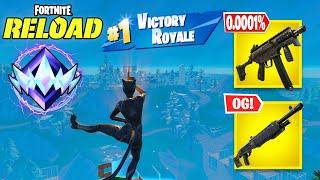 Fortnite Reload | High Kill Solo vs Squads Ranked Gameplay (Keyboard & Mouse)