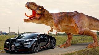 New Hollywood Movie (2023) Dinosaur Attack | T-rex Vs Anaconda | Jurassic Park| Dinosaur