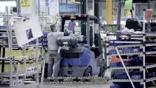 Toyota Material Handling: Specials trucks production