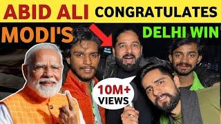 LIVE PM MODI'S FAN ABID ALI ON DELHI ELECTION VICTORY, PAK MEDIA ON PM MODI WIN, SOHAIB CHAUDHRY