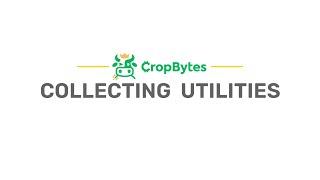 Learn how to collect utilities from your assets on CropBytes. ‍