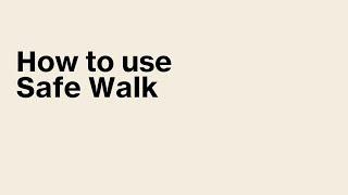 Verizon Smart Family - How to use Safe Walk