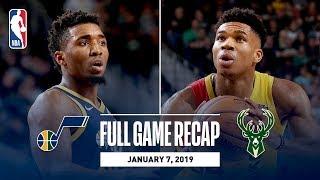 Full Game Recap: Jazz vs Bucks | Giannis Goes For 30 & 10