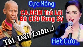 Cực Nóng,CA TPHCM Thượng tá Nguyễn Thăng Long trả lời khiến Bà CEO bị tắt đài