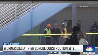 Worker killed at Villa Park High School construction site