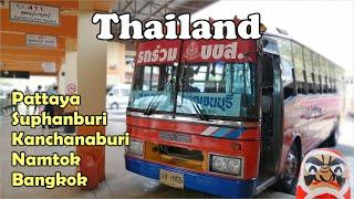 Thai 6 days Tour   Pattaya Suphanburi Kanchanaburi Namtok Bangkok