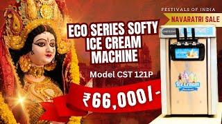 Navratri Offer: Softy Ice Cream Machine 2+1 Flavors | Table Top Model CST121PP ₹66,000 #chefsshop