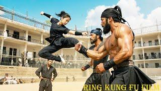 Ring Kung Fu Film: The Japanese mock Chinese kung fu, but a Chinese master defeats them with ease.