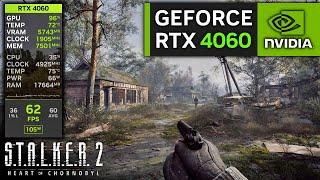 RTX 4060 on STALKER 2 | 1080p, 1440p DLSS 3 and Frame Generation!