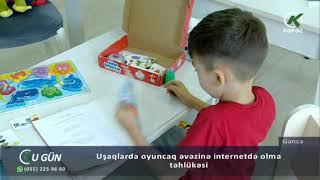 Uşaqlarda oyuncaq əvəzinə internetdə olma təhlükəsi